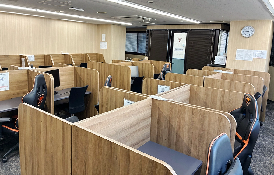 ミライムの施設内写真